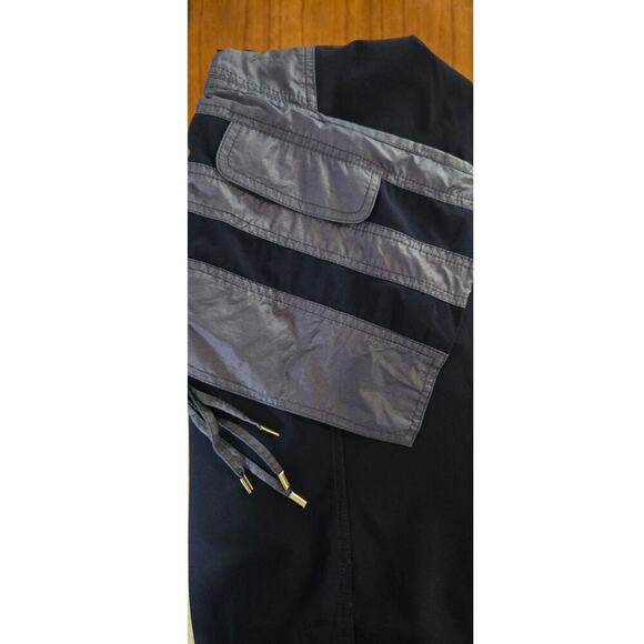 Indies Ladies Abstract Navy Blue Sleeveless Dress - Picture 5 of 8